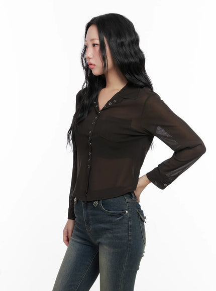 sheer-button-up-collar-blouse-cn514