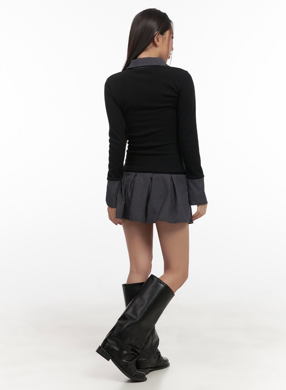 pleated-glam-mini-skirt-cd413