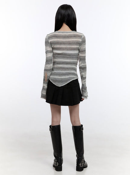 stripe-destroyed-long-sleeve-knit-top-co419