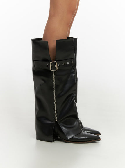 bella-buckle-zip-up-boots-io409