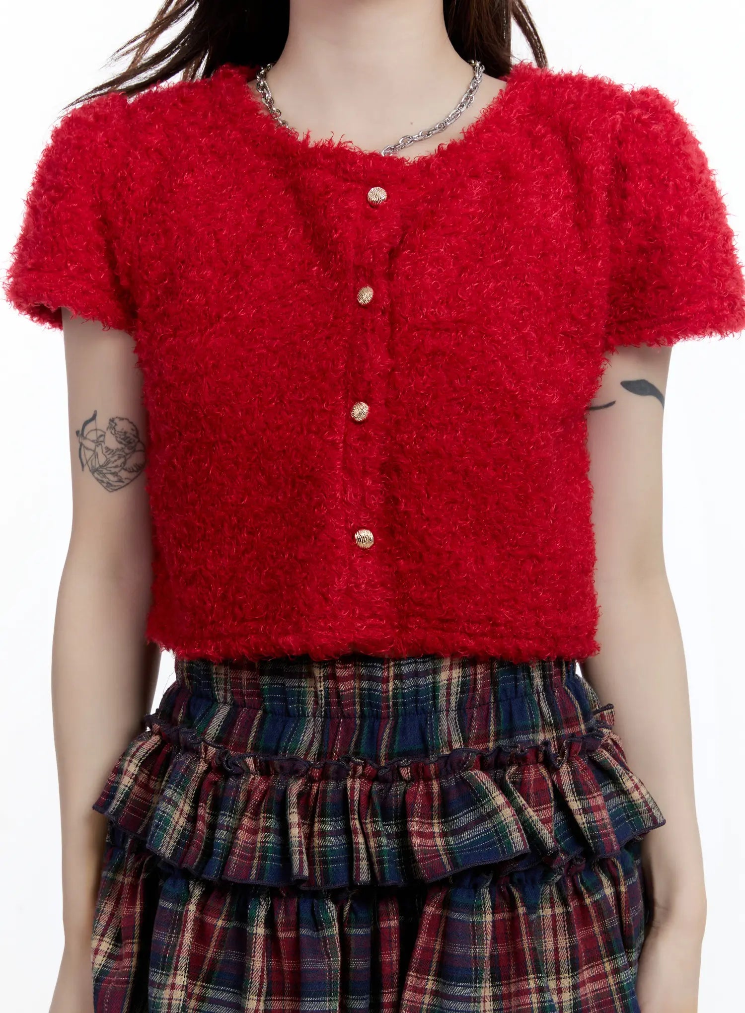 fuzzy-short-sleeve-cardigan-cn525