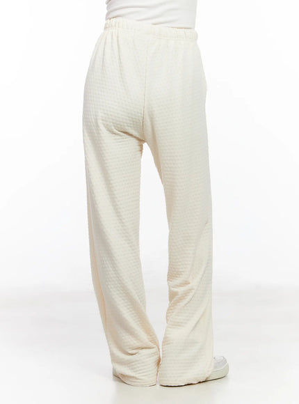 Textured Relaxed Sweatpants CM527