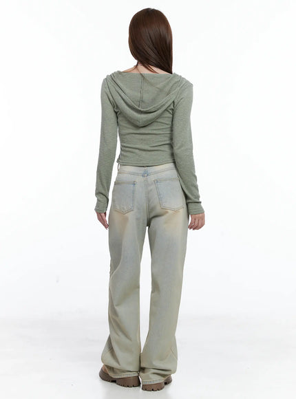 v-neck-wrap-buttoned-hoodie-cs501