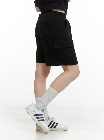 banded-cargo-sweat-shorts-cg408