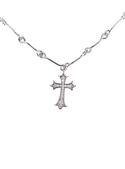 cubic-cross-chain-necklace-cm524
