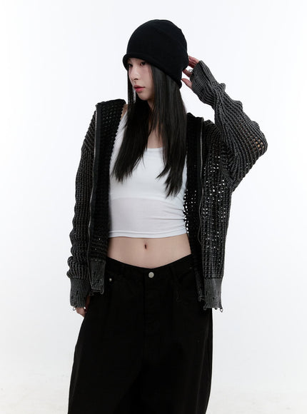 damaged-mesh-zip-up-hoodie-cj521