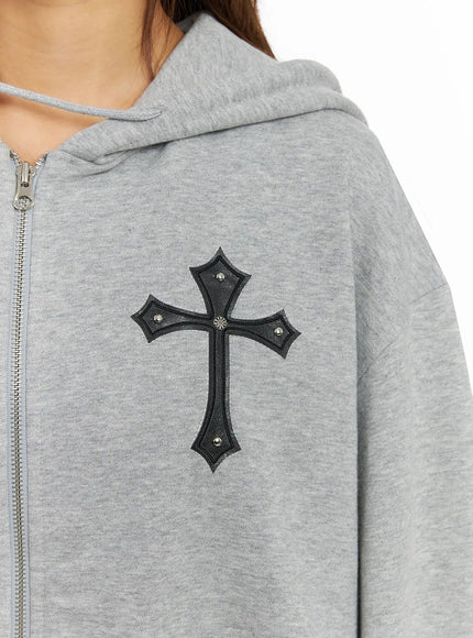 studded-cross-zip-hoodie-iy501