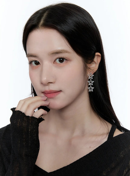 triple-star-cubic-earrings-cc0608
