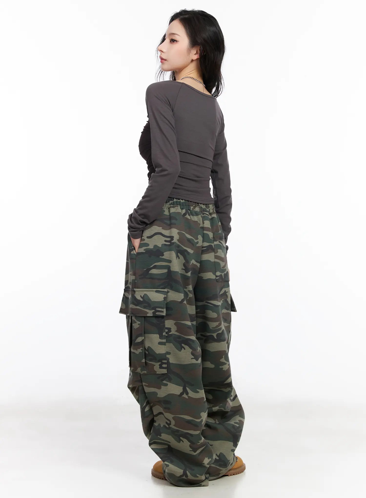 ruched-chiffon-crop-long-sleeve-top-cm518