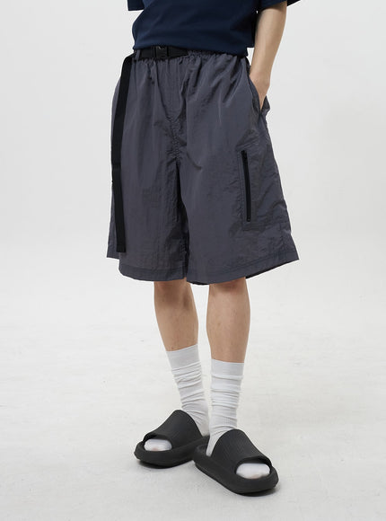 Nylon Bermuda Pants Unisex CY322