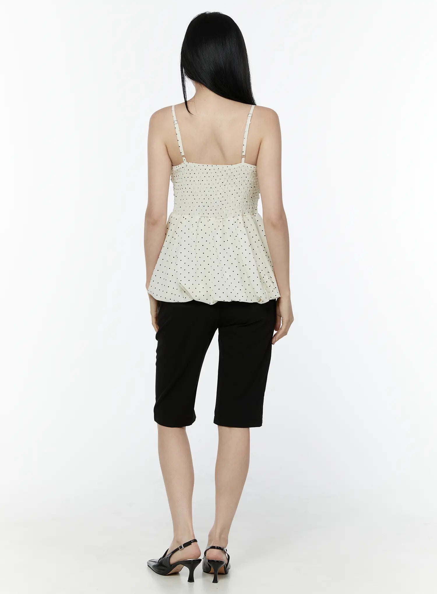 polka-dot-twist-detail-tank-top-iu505