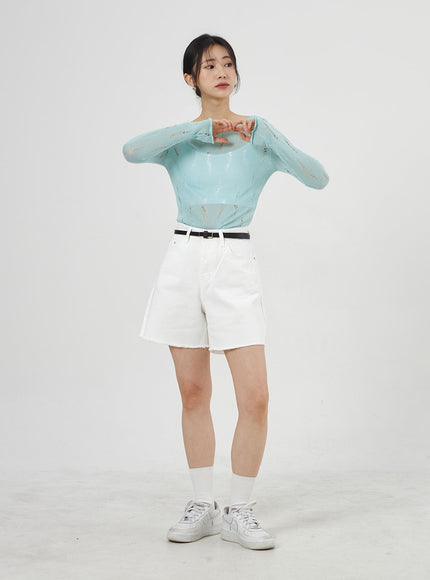 Wide Leg Shorts OA307