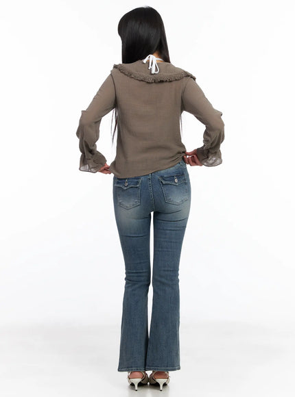 romantic-ruffle-trimmed-blouse-cm513