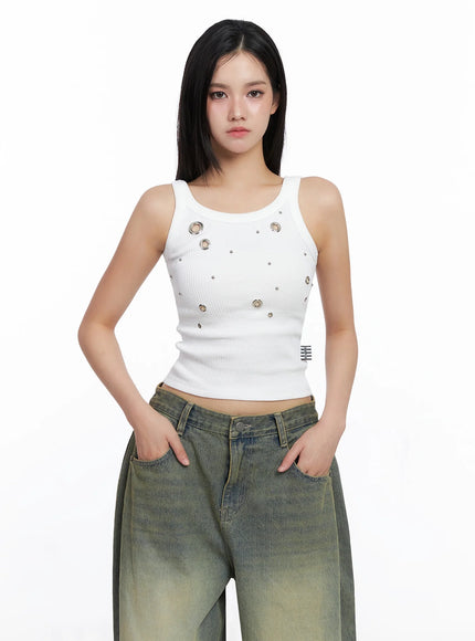 ribbed-eyelet-slim-fit-tank-top-is525