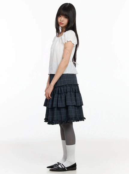 scoop-neck-button-placket-blouse-ia523