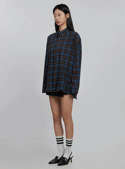 oversized-plaid-button-up-shirt-id504