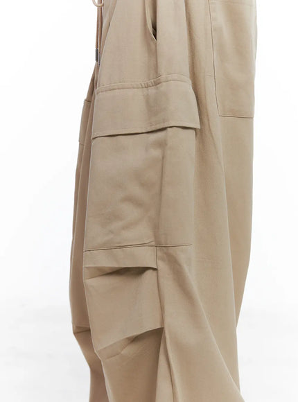 Wide-Leg Cargo Balloon Pants CL514