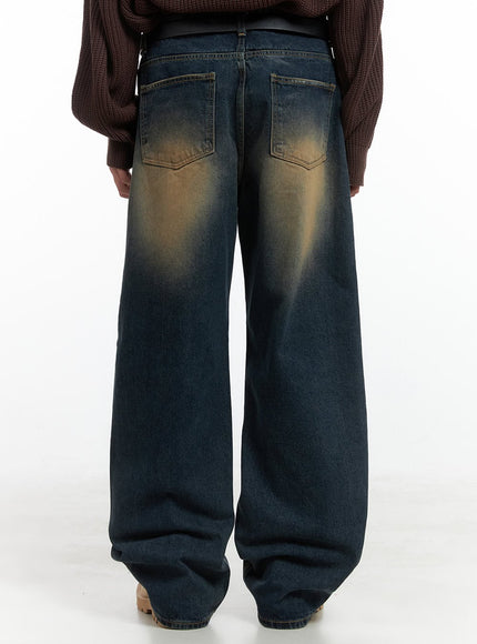 mens-brown-washed-wide-denim-jeans-io402