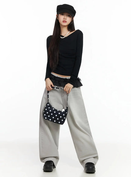 draped-v-neck-long-sleeve-top-ia508