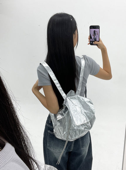 metallic-color-backpack-cl303