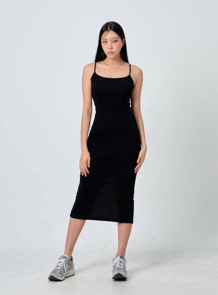 Thin Strap Maxi Dress IJ330