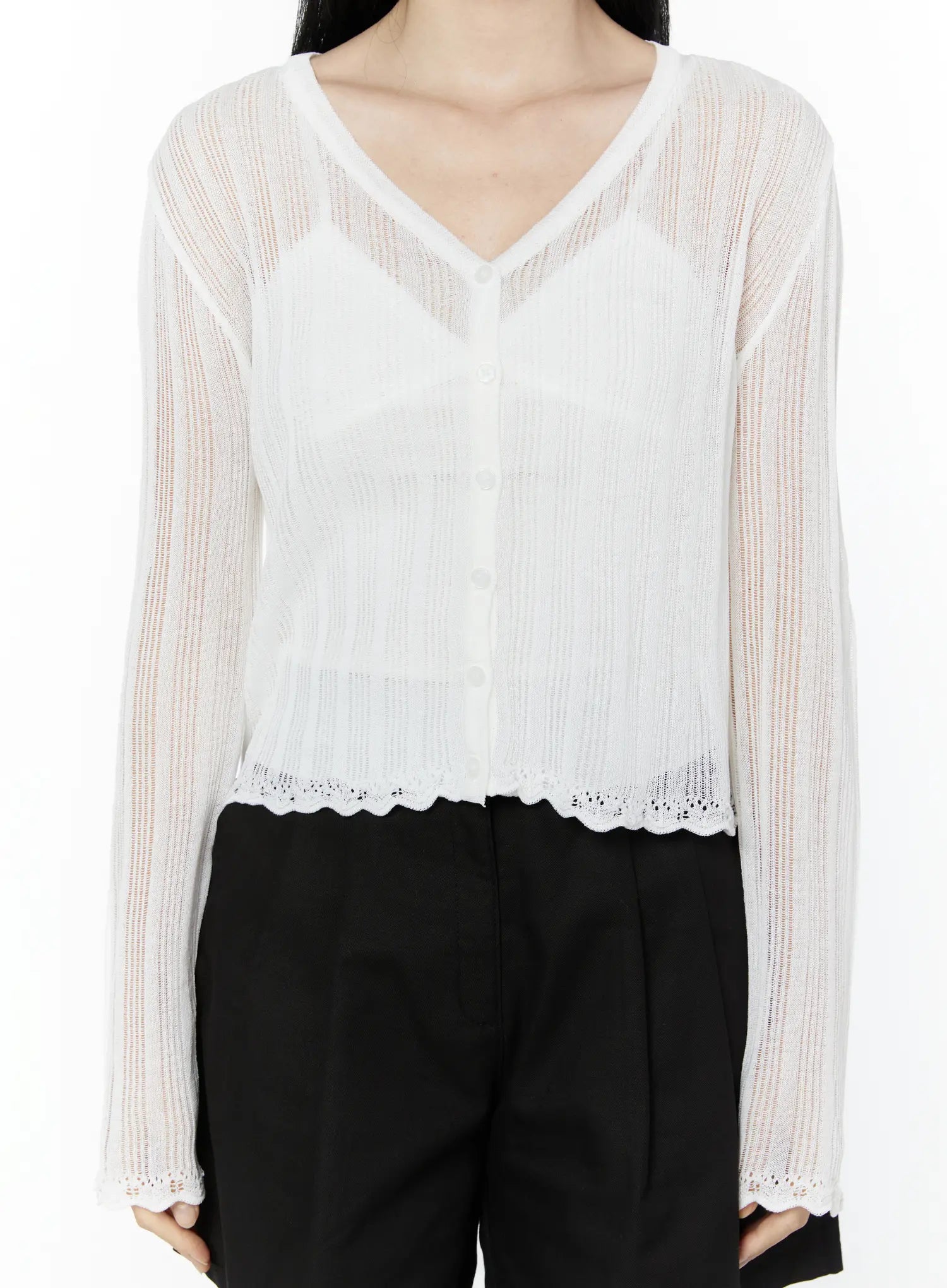 sheer-v-neck-cardigan-iu505