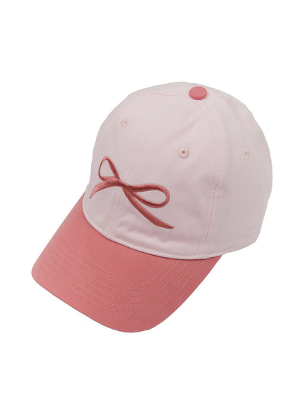 contrasting-ribbon-embroidered-cap-iu419