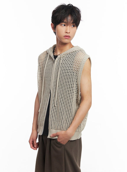 mens-mesh-zip-up-hooded-vest-iy508
