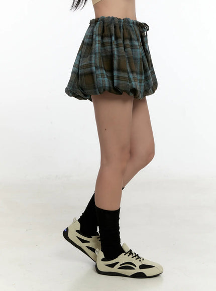 plaid-balloon-shorts-cn505