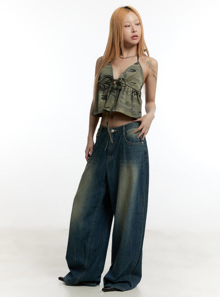 camo-ribbon-halter-crop-cami-top-cy501