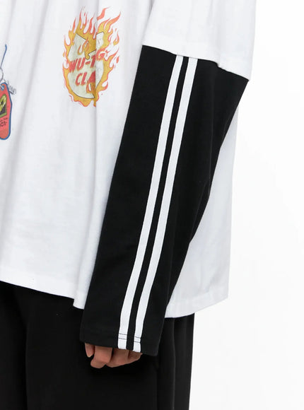 mens-graphic-layered-long-sleeve-top-io517