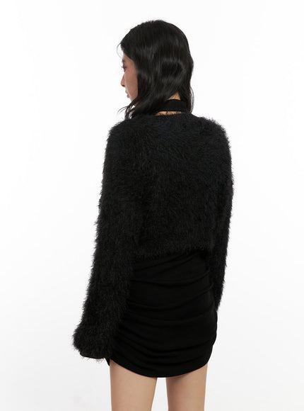 fuzzy-cropped-cardigan-cn416