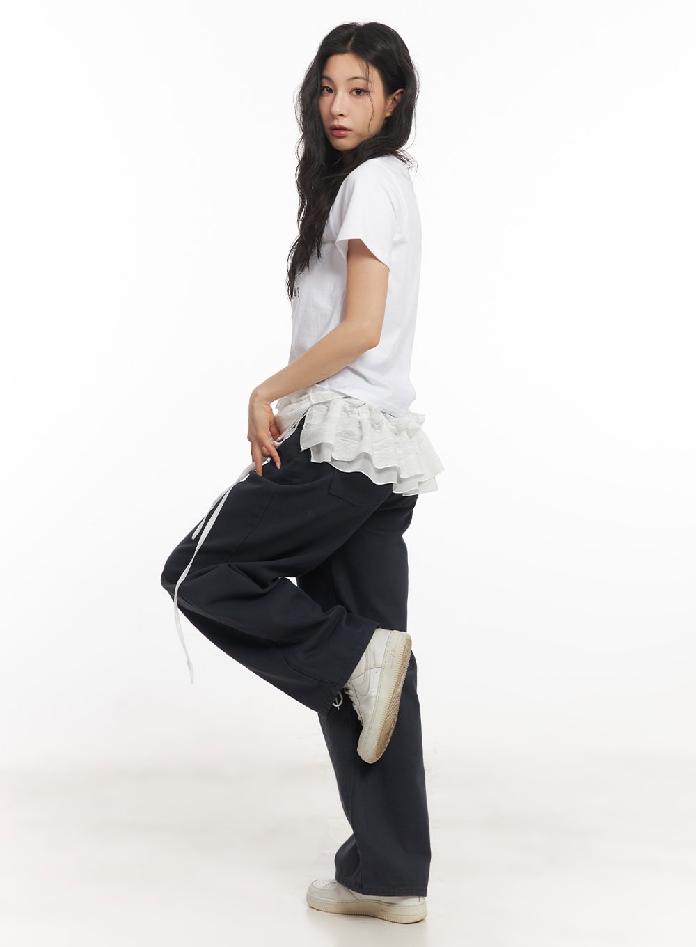 frill-lace-string-layering-mini-skirt-ca503