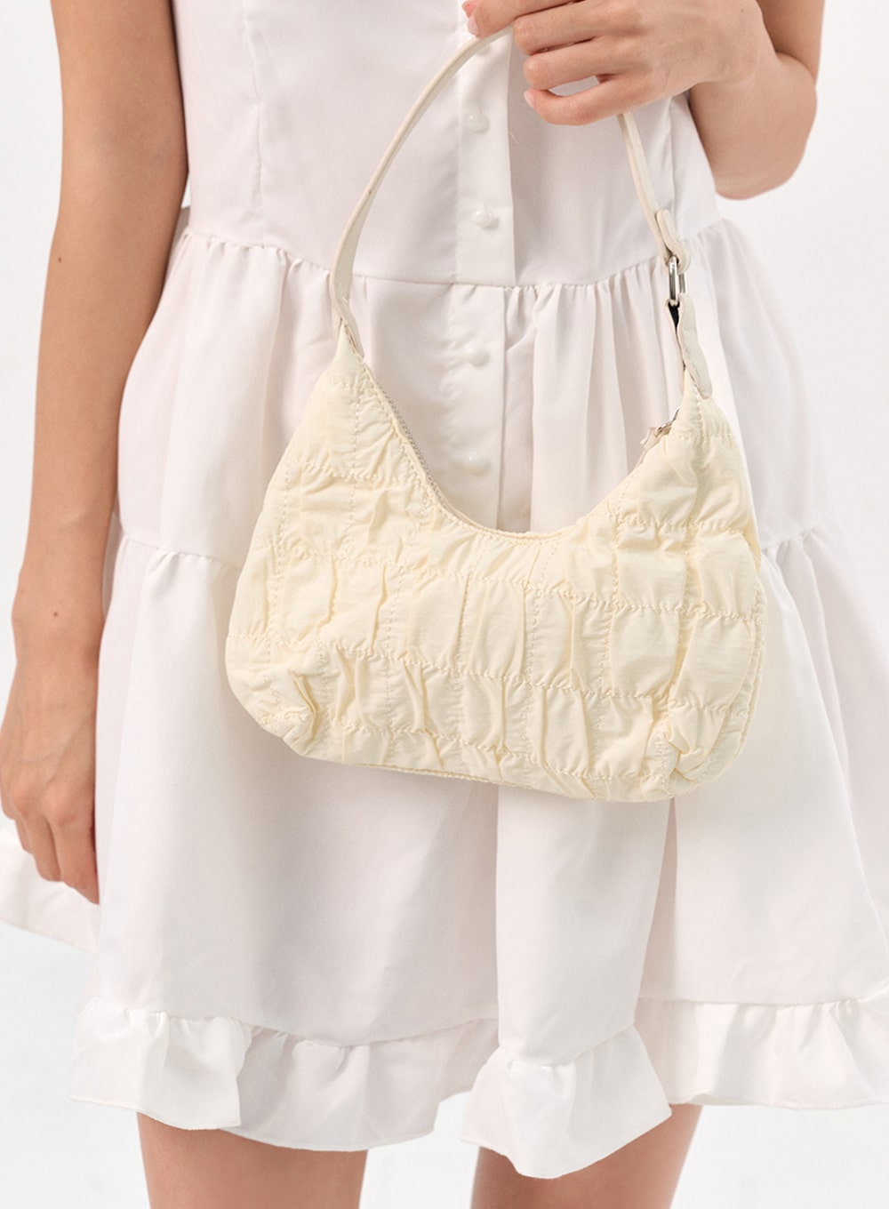 Prada Ruffle Shoulder Bags