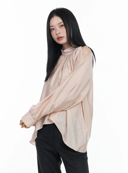 chic-open-shoulder-scarf-blouse-cj519