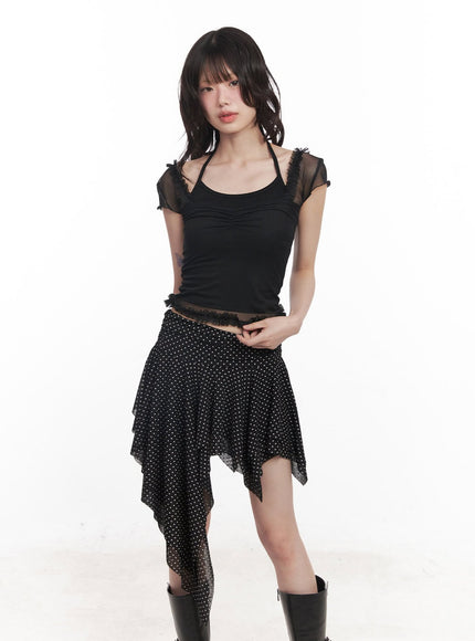puff-sleeve-sheer-top-cy520