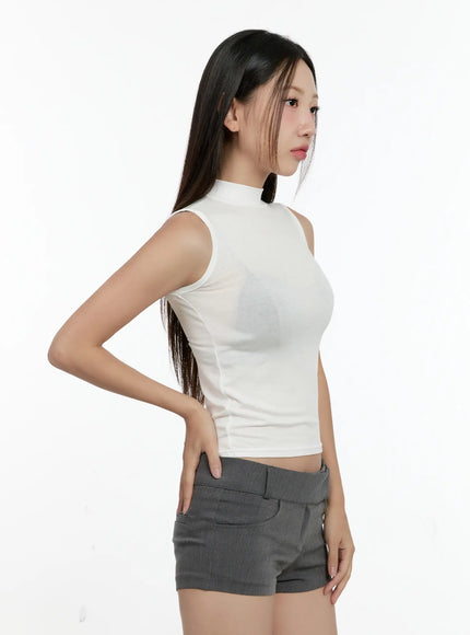 Mock Neck Tank Top CG501