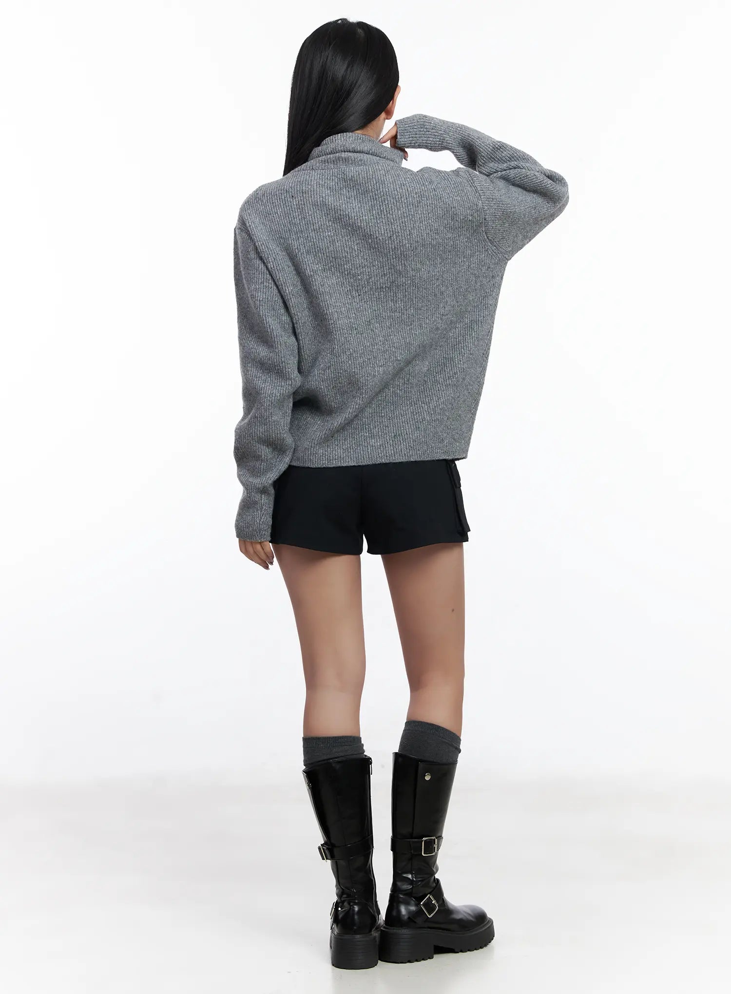 Turtle-Neck Knit SWeater CJ530