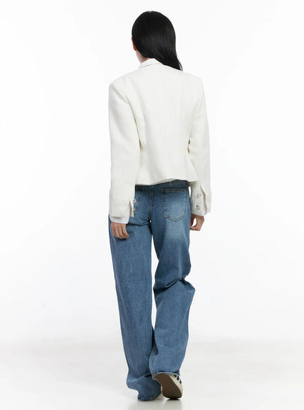 Elegant Scarf and Blazer Set CJ519