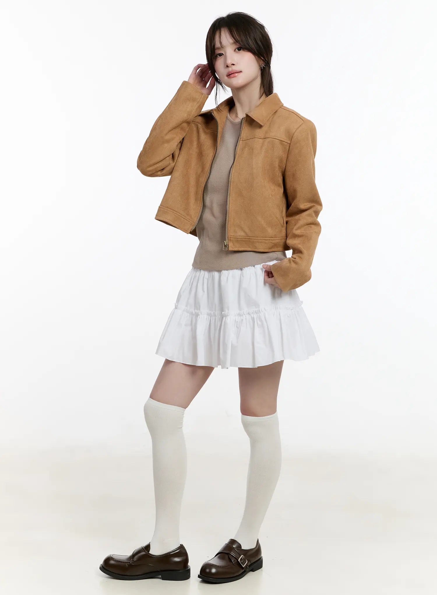 ruffled-flare-mini-skirt-cm505