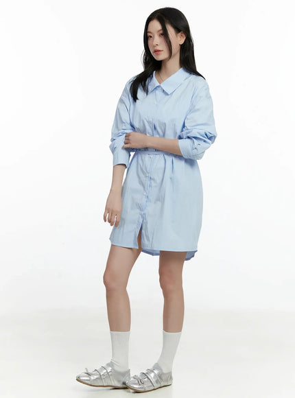 ribbon-waist-shirt-dress-f502