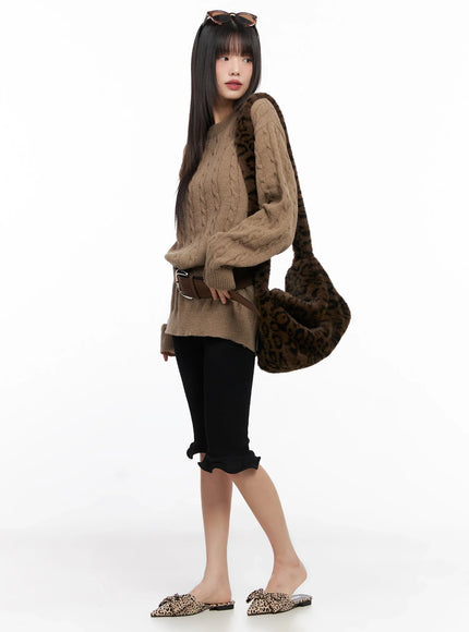 Wide Suede Belt IN503