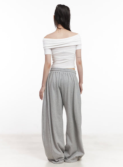 adjustable-pintuck-wide-leg-sweatpants-cy521