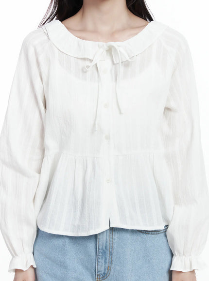 ribbon-frill-blouse-ij529