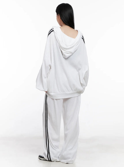 Waffle Knit Track Sweatpants CG525