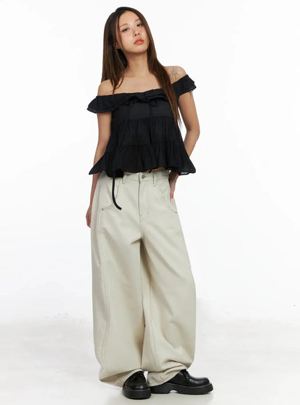ruffle-off-shoulder-blouse-iy515
