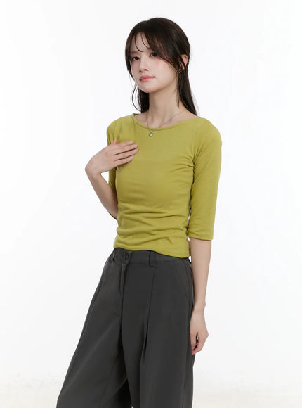basic-u-neck-3-4-sleeve-tee-cm505