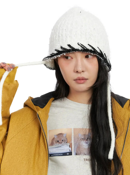 Ribbed Stitch Beanie IN528