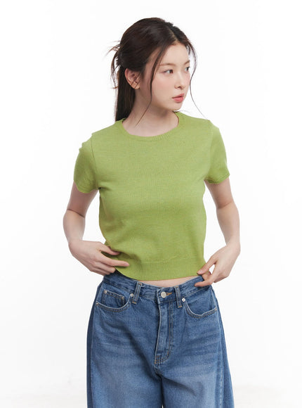 slim-fit-short-sleeve-sweater-cy519