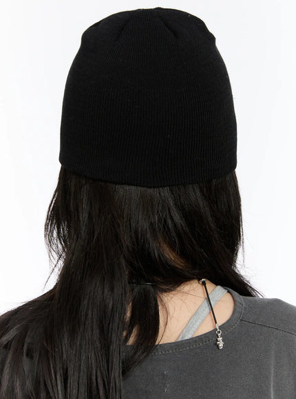 Studded Knit Beanie CA508